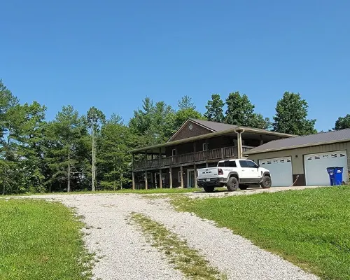 Farmhouse by the Lake with FAST Fiber Internet + Washer/Dryer! Hotels in Wolfe County
