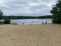 Lakefront 4 Bedroom 2 Bathroom Retreat with Beach and Dock