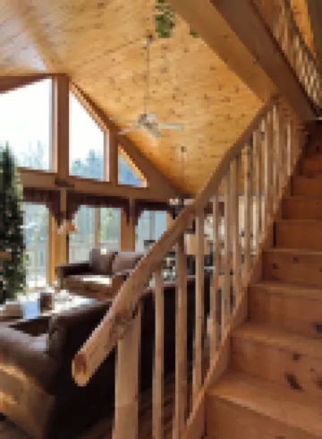 3 Bedroom cabin on South Pond in Stark NH