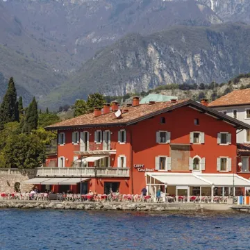 Beust House - Ada - Balcony Overlooking Lake, Harbor and Village