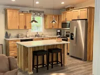 Blue House by the Bay - Spacious New Home on 1+ Acre Scenic Wooded Lot