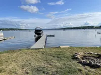 Large Waterfront Home at the North End of Conesus Lake with Garage Game Room!