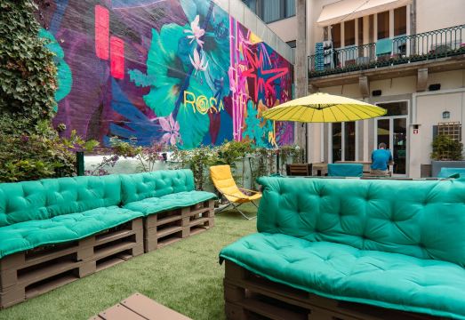 호스텔 공용 공간