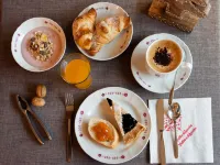 Hotel Vallée Blanche Courmayeur - 朝食