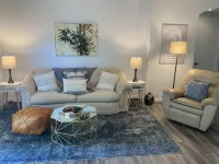 Awesome lake, golf course, mountain view Desert Princess Country Club condo!