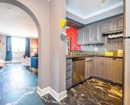Memory Foam Comfort with Smart TV and Wi-Fi - Charming City Oasis