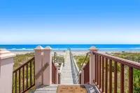 Gorgeous Beachfront Home w/ Oceanfront Views, Deck, Beach Boardwalk & WiFi