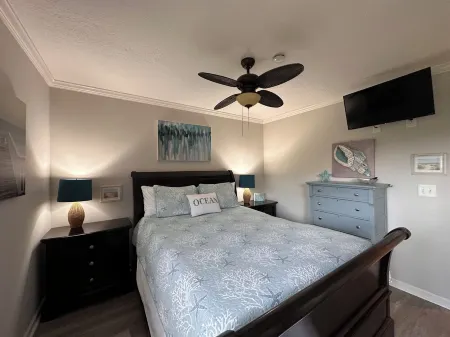 Gorgeous ocean view villa with spacious balcony and private beach access.