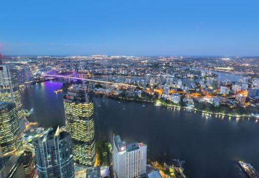 스카이타워 객실 뷰