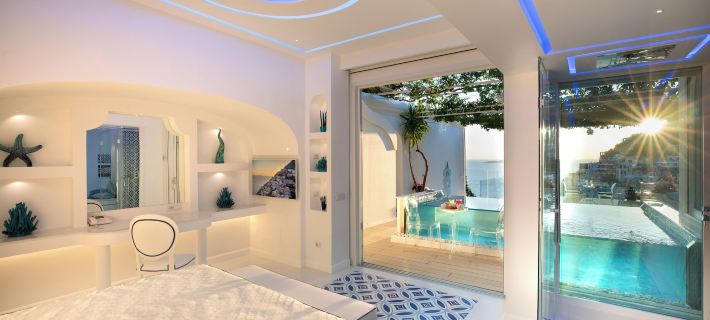 Villa Fiorentino Hotele w: Positano