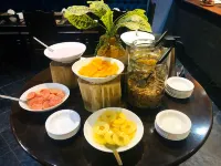 Elephant Springs - breakfast