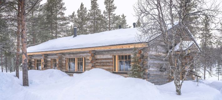 Kuukkeli Log Houses Villa Aurora "Pupula" Hotels in Inari