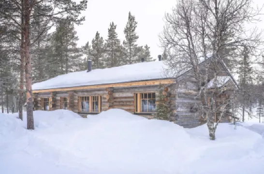 Kuukkeli Log Houses Villa Aurora "Pupula" Hotels in 