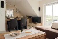 Exclusive  FeWo with Sea View, Roof Terrace and Gas Fireplace.