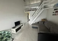 Duplex with breathtaking view of the marina du gosier with swimming pool and cistern