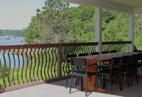 Modern & Large Oceanfront Home Close To Downtown And Amenities