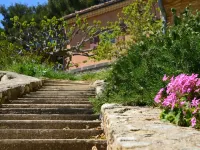 Charming 3 CH house in the countryside. Panoramic view of the Ventoux Hotels in Bedoin