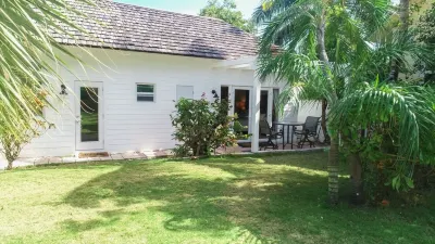 Stunning waterfront property with panoramic sunset views + pool + dock Hotels in 