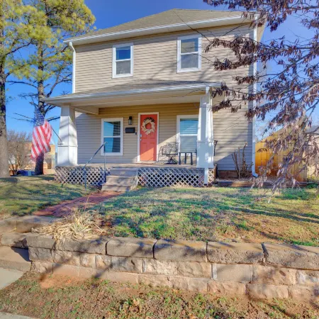 Historic Home Half-Mile to Downtown Guthrie!