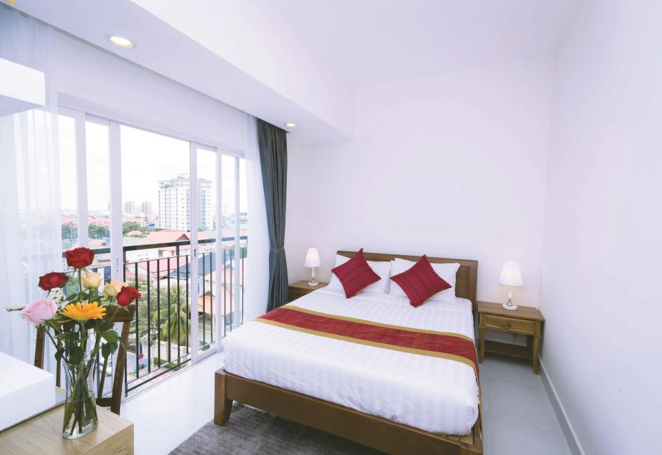 선 아파트먼트 야외 수영장