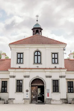 Monte Pacis in Pažaislis Отели рядом с достопримечательностью «Костел Воскресения Христа»