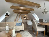 Exclusive vacation apartment on a very large plot