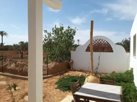 Maison Lila Dans le Domaine Dar Marzouk Avec Grande Piscine Отели в г. Beni Maaguel