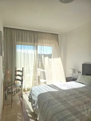 Front line golf San Roque old course apartment. Family and pet friendly