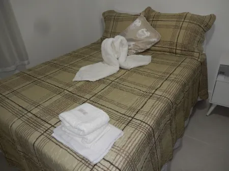 Flat between sea and lagoon