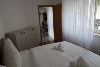 Modern family apartment in Koblenz with balcony Hotels in Rubenach