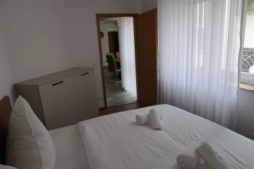 Modern family apartment in Koblenz with balcony