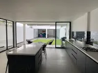 House F - Beautiful House Traditional Facade - Modern Interior