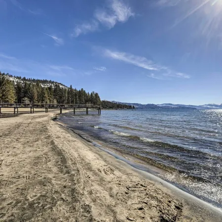 Dog-Friendly Kings Beach Log Cabin w/ Hot Tub!