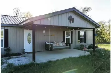 The Moose Lodge by the Buffalo River.