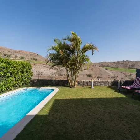 Villa in Maspalomas with Heated Pool & Golf Views