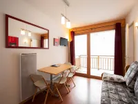 Apartment with one room in Modane - balcony