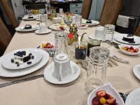 Seigneurie de Valdombre - breakfast