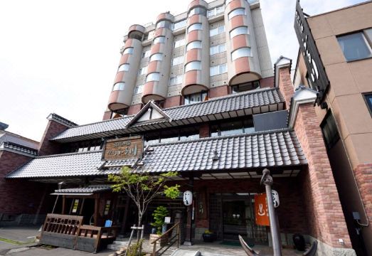 오타루 후루카와 호텔 로비