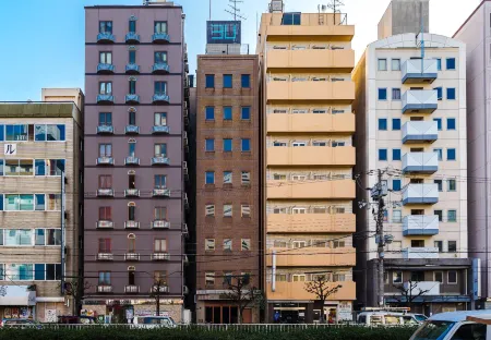 3U NAMBA MINAMI - DOYANEN HOTELS Отели рядом со станцией Suminoe-kōen Railway Station