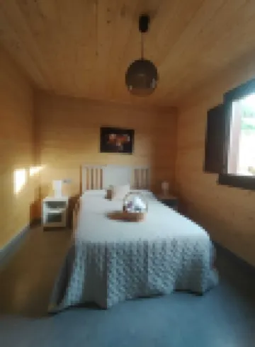 Casas de Madera en las Montañas con Piscina y Barbacoa, en la Sierra del Segura