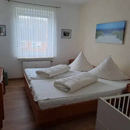 Vacation apartment in Haus Borkum 1 upper floor plus visitor's tax