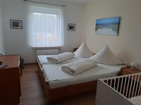 Vacation apartment in Haus Borkum 1 upper floor plus visitor's tax