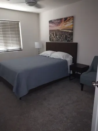 Close to shopping and freeway access.