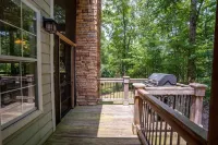 Breathtaking porch just steps from the water.