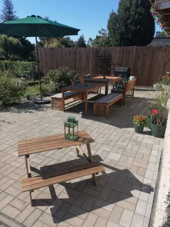 Bergwitz dream house, located directly on the R1 cycle path