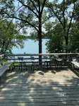 Adorable and bright lake house!  Retro feel all the modern amenities