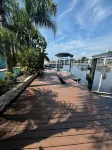 Direct Gulf access 4-bedroom estate with a private boat dock