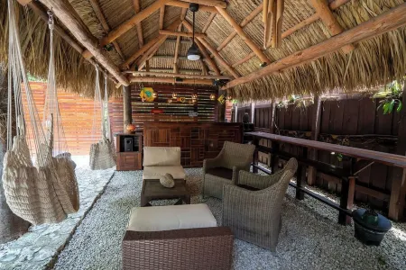 Top-Rated Luxury Oasis! Coconut Grove Cottage, Garden, Walk to Bay. Free Parking Отели рядом с достопримечательностью «Кампонг, Нешнел Тропикал Ботаникал Гарден»