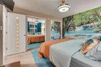 PrivateOasis Grill-Firepit-Private Hike-Gameroom-Dtjc-King-Queen-2Futons-I26Etsu