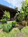 Peaceful wooden house in a green setting 10 minutes from the beach! Hôtels à proximité de : NICE BIKE KERLING LE PORGE